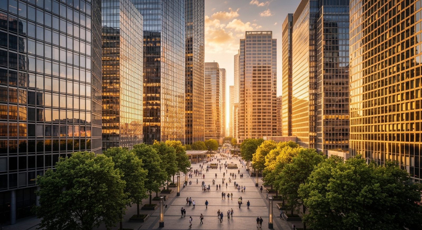 Global financial network illuminated at night representing the agentic AI economy